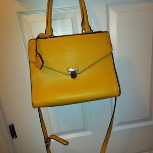 Yellow Leather Handbag